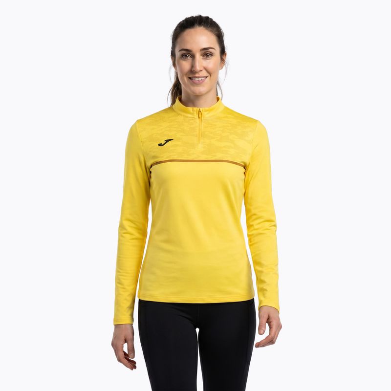 Кофта для бігу жіноча Joma Record III yellow 2