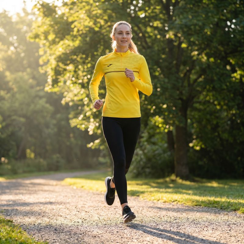 Кофта для бігу жіноча Joma Record III yellow 9
