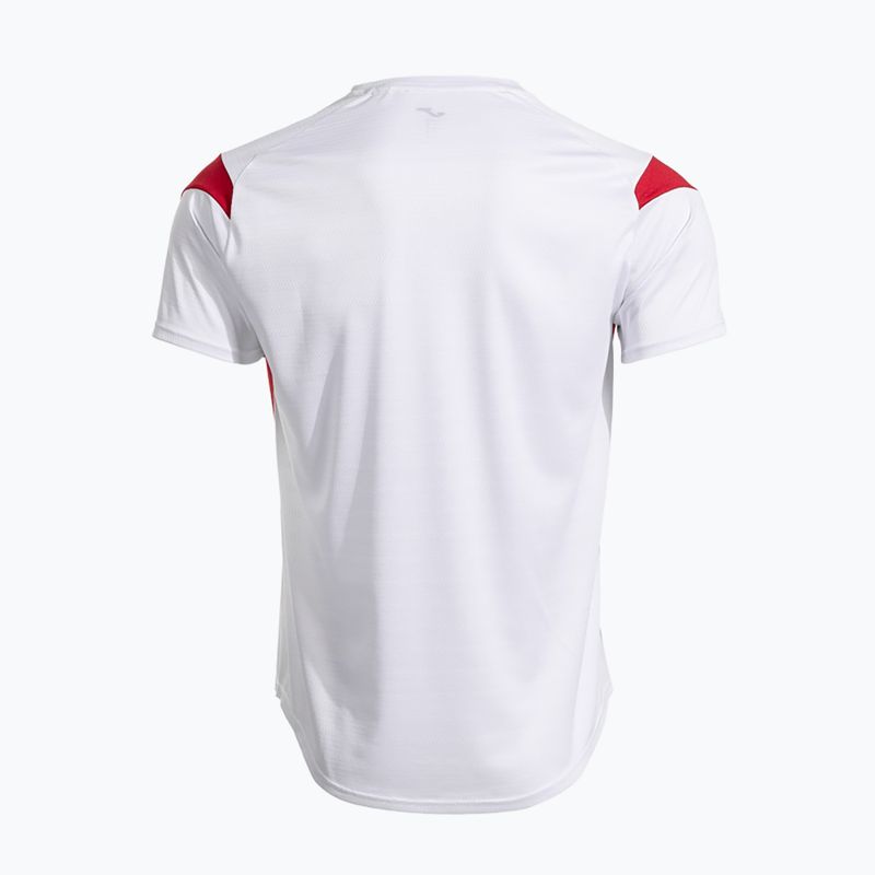 Футболка чоловіча Joma Montreal white/red 5