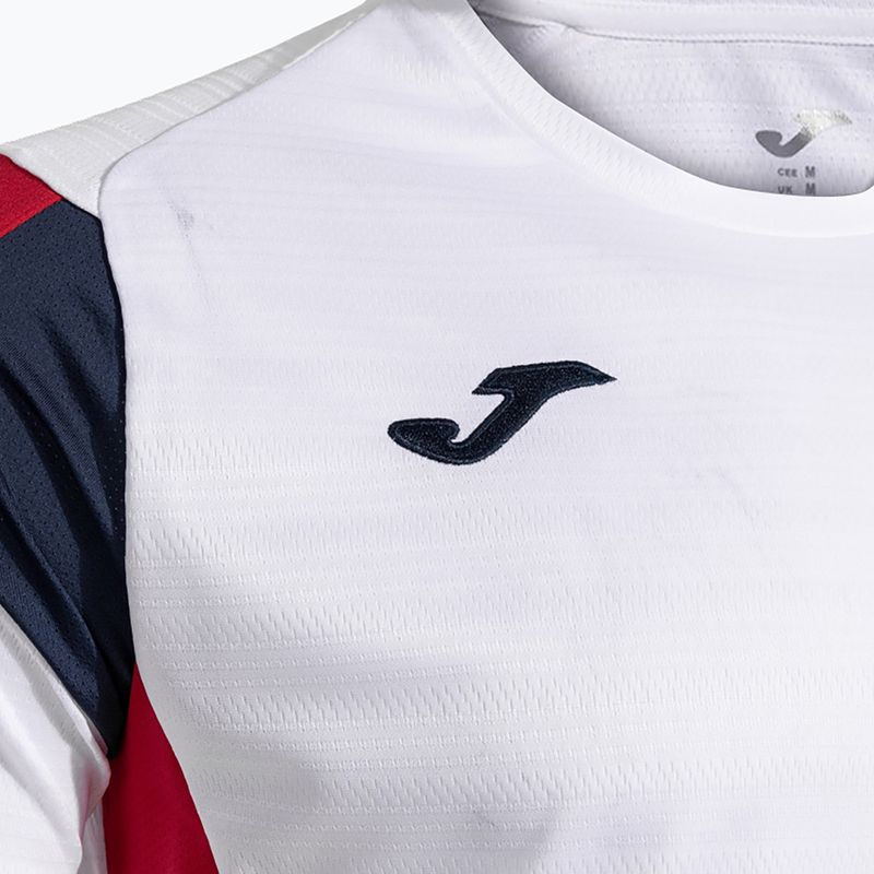 Футболка чоловіча Joma Montreal white/red 6