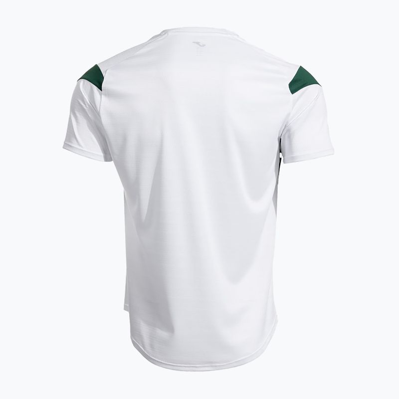 Футболка чоловіча Joma Montreal white/green 2