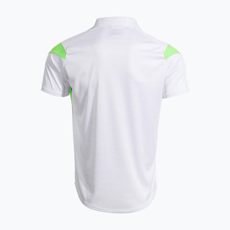 Футболка тенісна чоловіча Joma Montreal white/fluor green 3