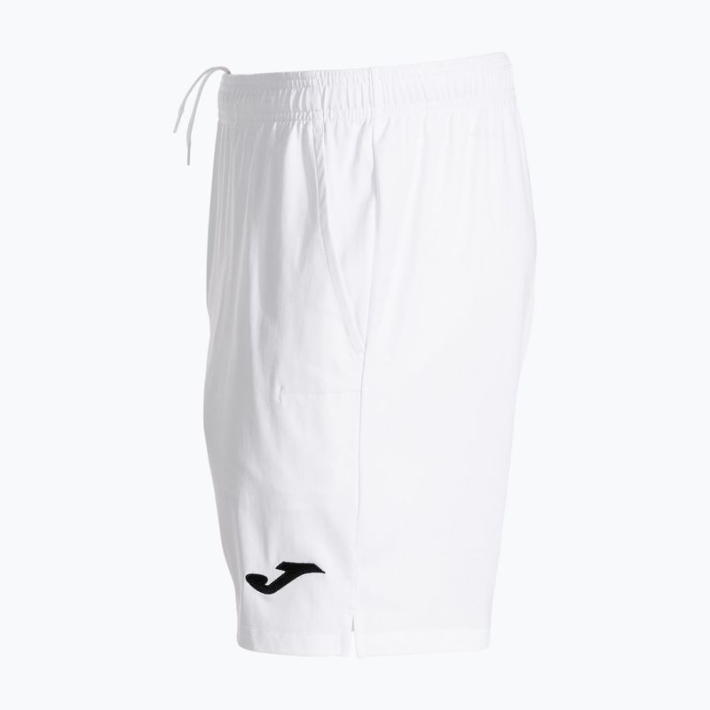 Шорти тенісні чоловічі Joma Montreal white 4