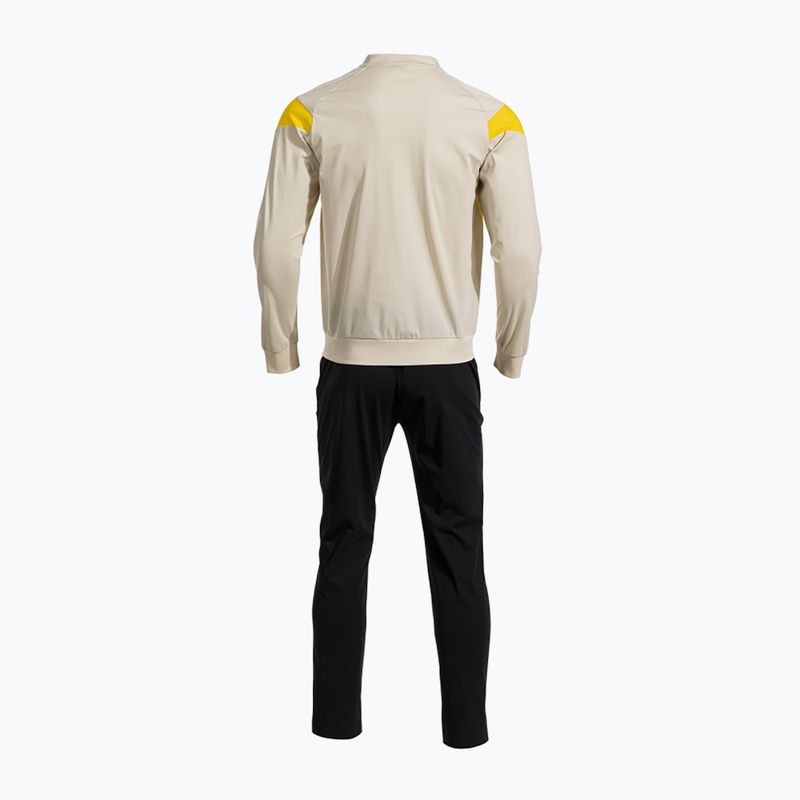 Костюм спортивний чоловічий Joma Montreal beige/black 2