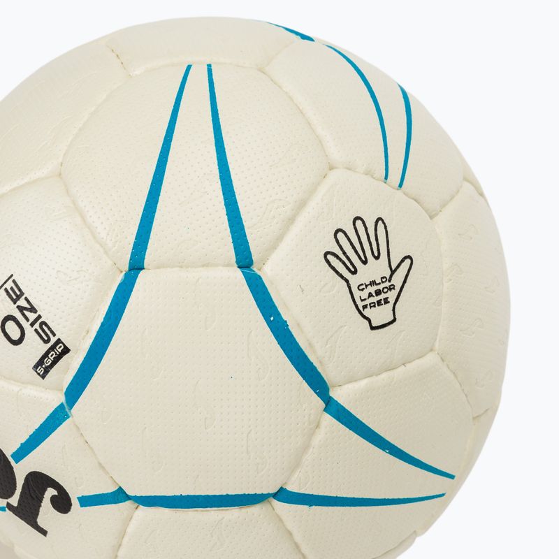 М'яч гандбольний Joma S-Grip white / turquoise розмір 0 3