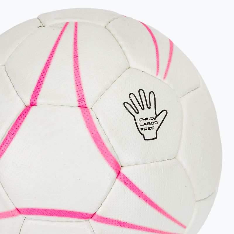 М'яч гандбольний Joma S-Grip white/flour pink розмір 2 3