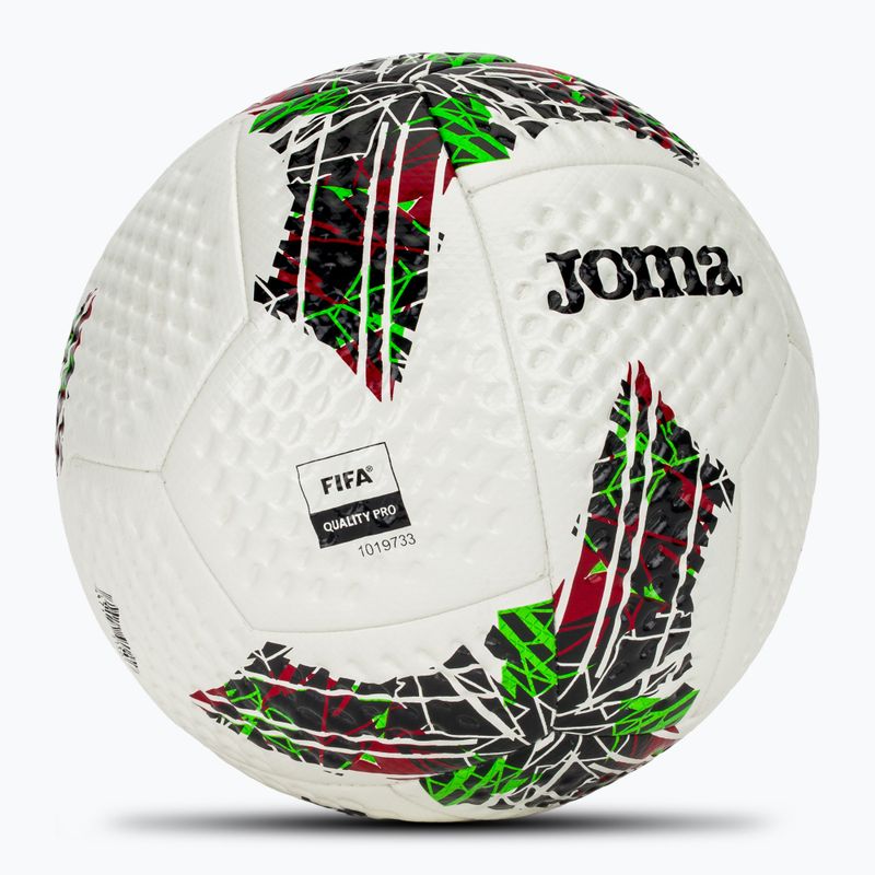 М'яч футбольний Joma Gioco III white/green розмір 5 2