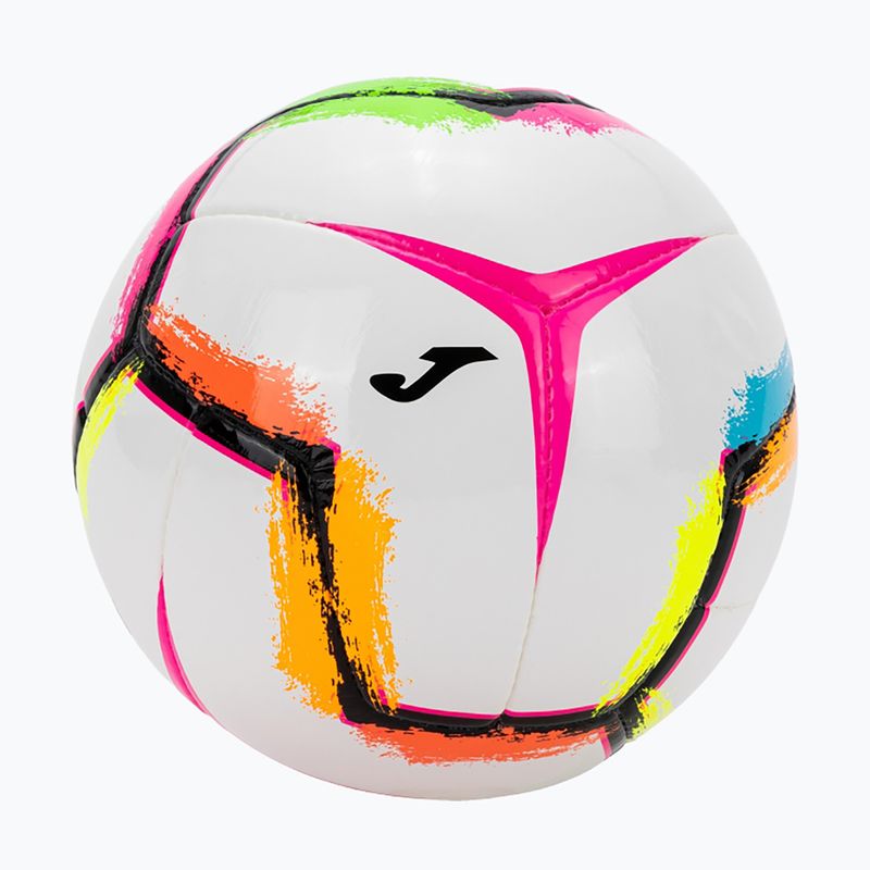М'яч футбольний Joma Halley II white/fluor pink розмір 4 2