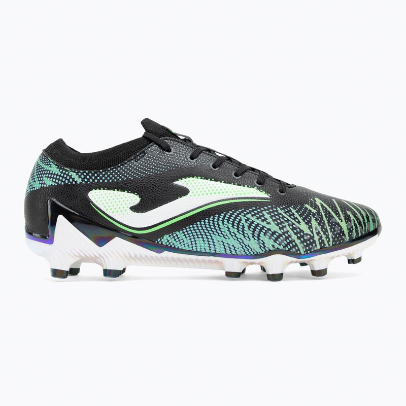 Кросівки футбольні чоловічі Joma Striker Top FG black/green 2