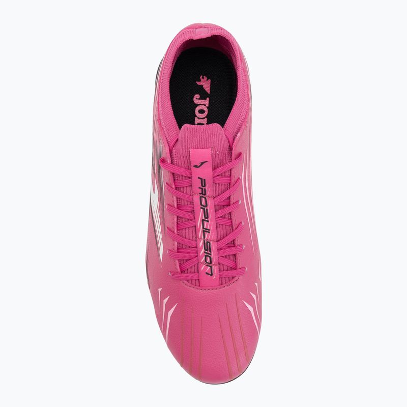 Кросівки футбольні чоловічі Joma Propulsion Top FG fuchsia 5