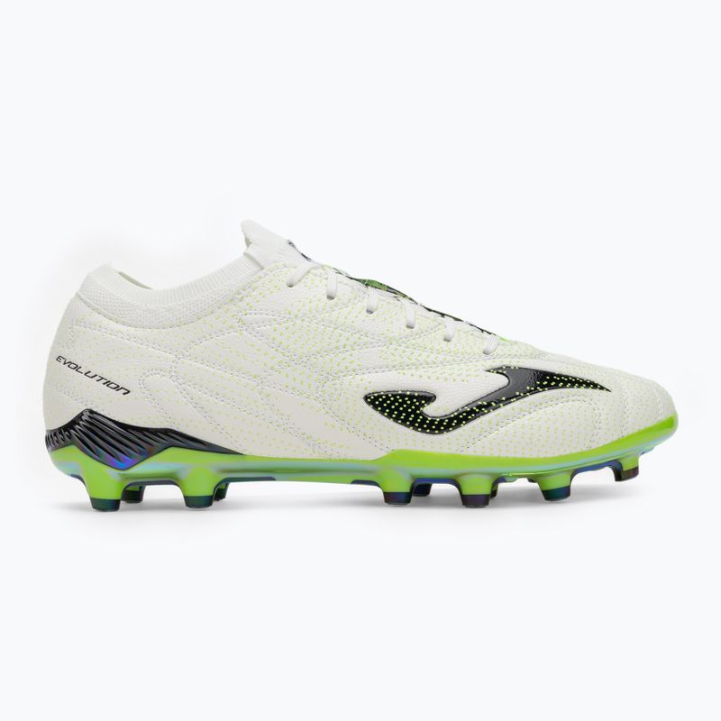 Кросівки футбольні чоловічі Joma Evolution Top FG white/black 2