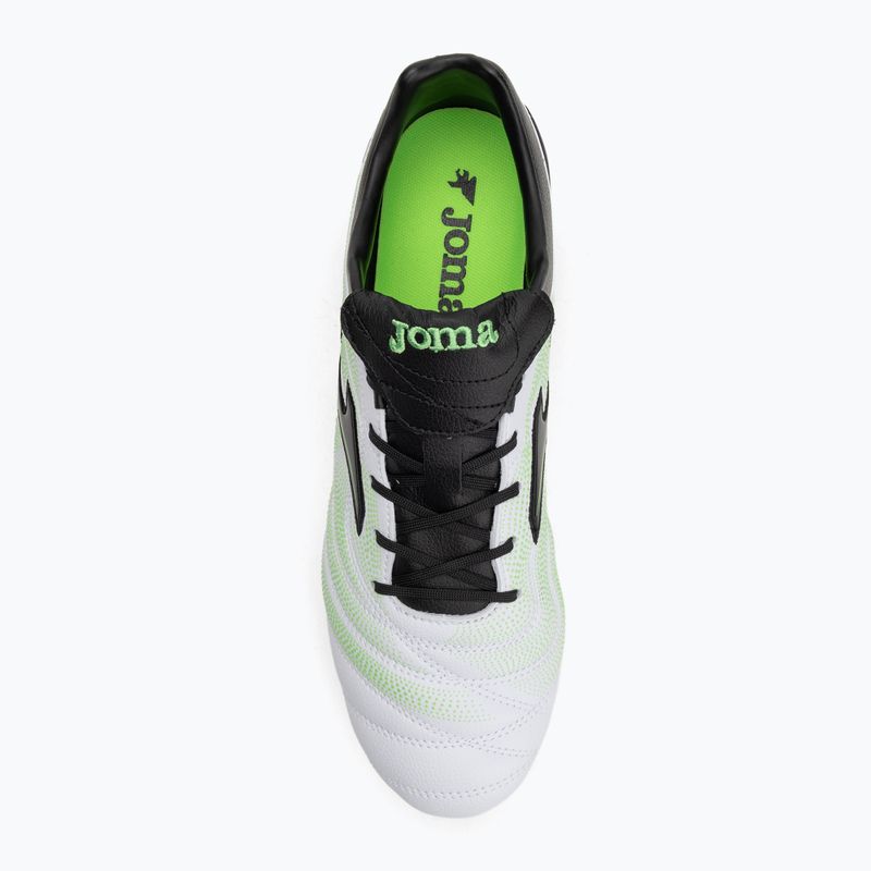 Кросівки футбольні чоловічі Joma Score FG white/black 5