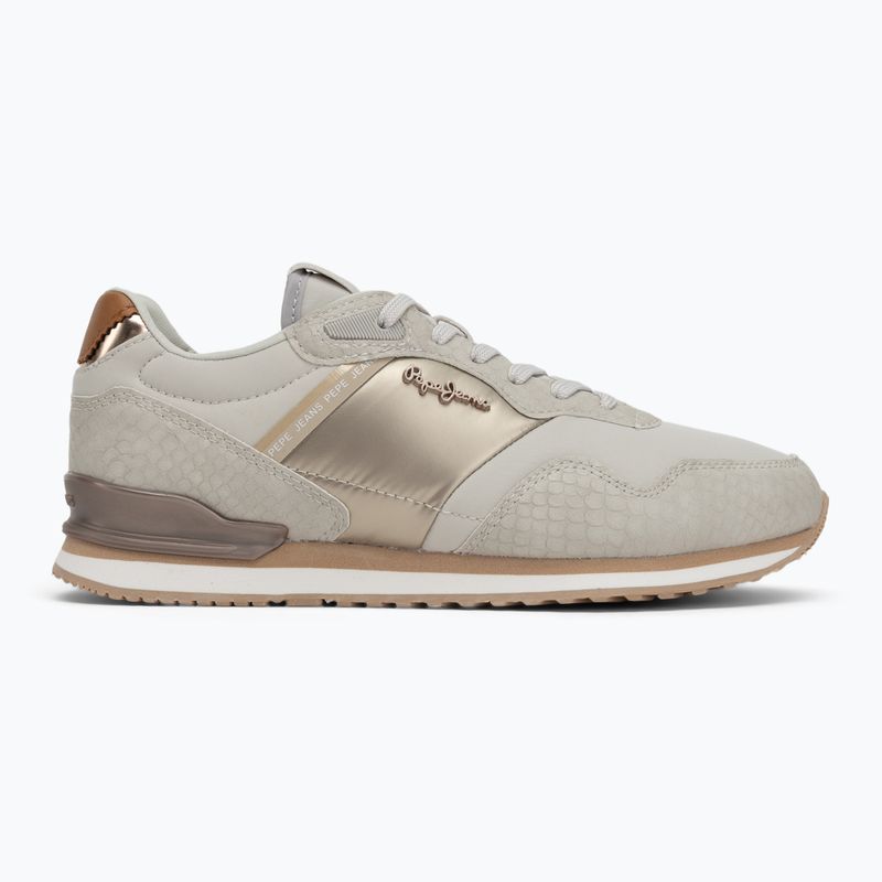 Кросівки жіночі Pepe Jeans London Mix whitewash/white 2
