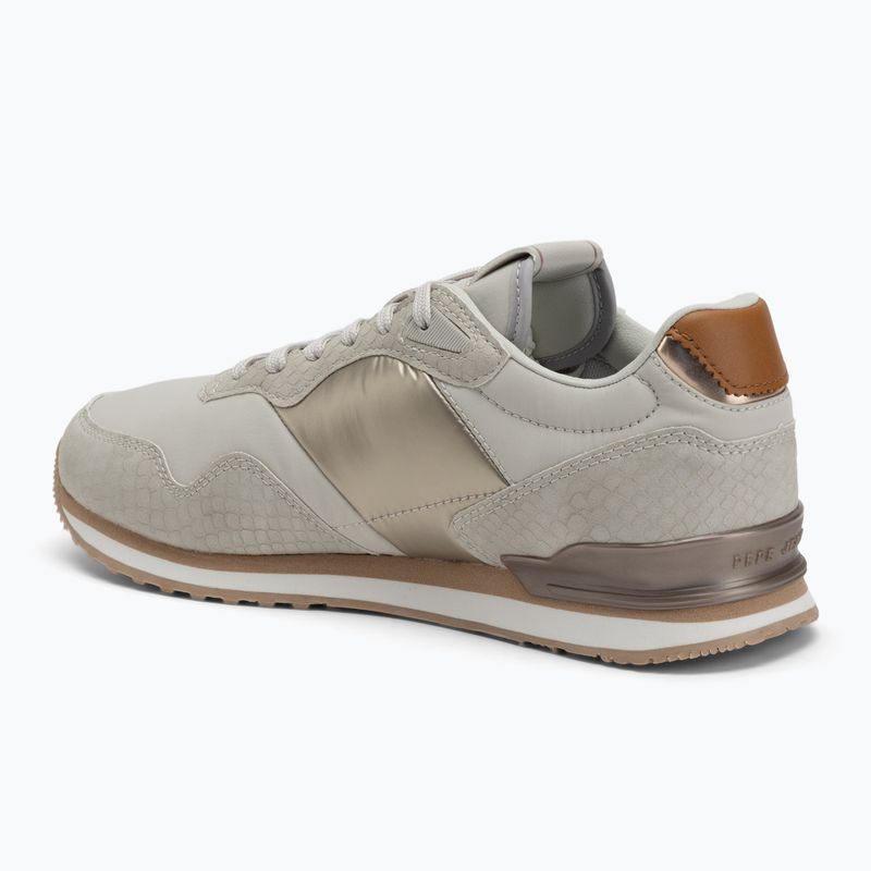 Кросівки жіночі Pepe Jeans London Mix whitewash/white 3