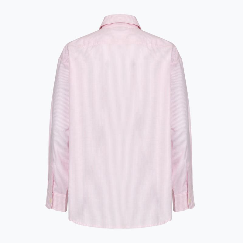 Сорочка жіноча Kaotiko Stripes Dark People pink / white 2
