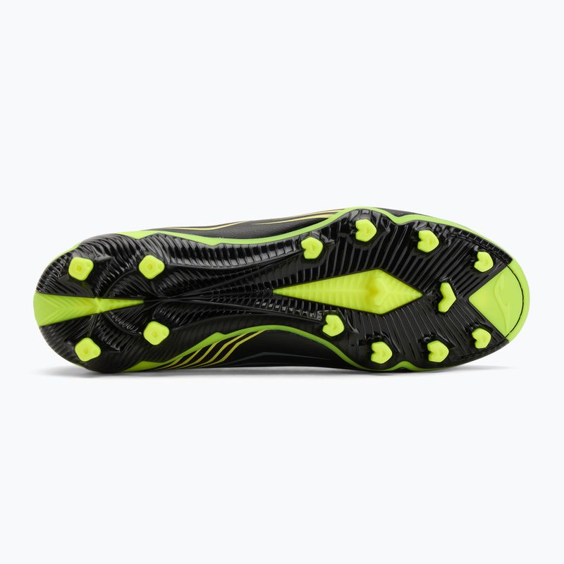 Кросівки футбольні чоловічі Joma Propulsion FG black/fluor yellow 4