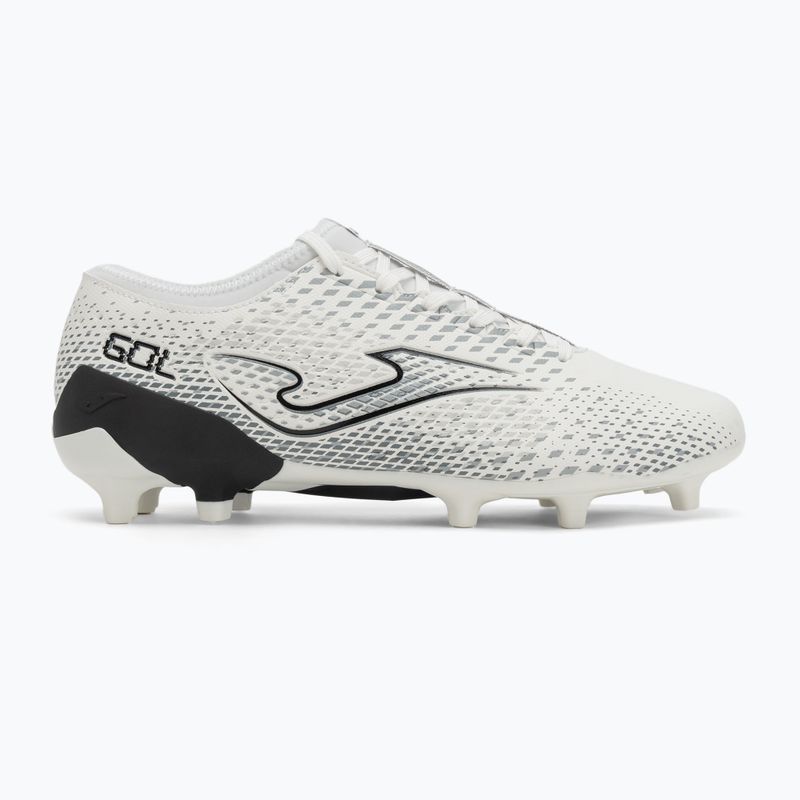 Кросівки футбольні чоловічі Joma Gol FG white/black 2