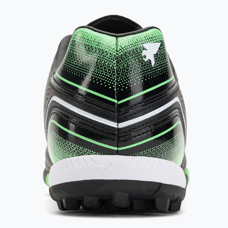 Кросівки футбольні чоловічі Joma Aguila TF black/fluor green 6