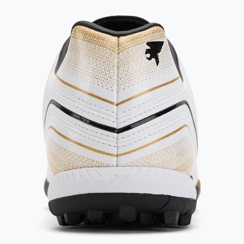 Кросівки футбольні чоловічі Joma Aguila TF white/gold 6