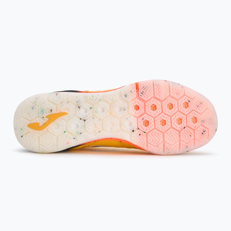 Кросівки футбольні чоловічі Joma Top Flex Rebound IN fluor saffron 4