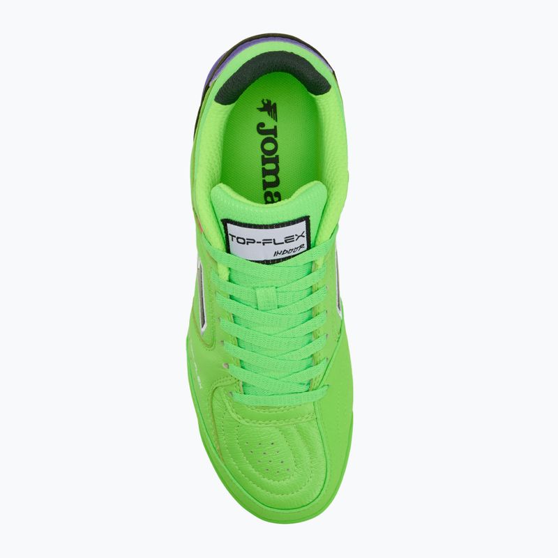 Кросівки футбольні чоловічі Joma Top Flex IN fluor green 5