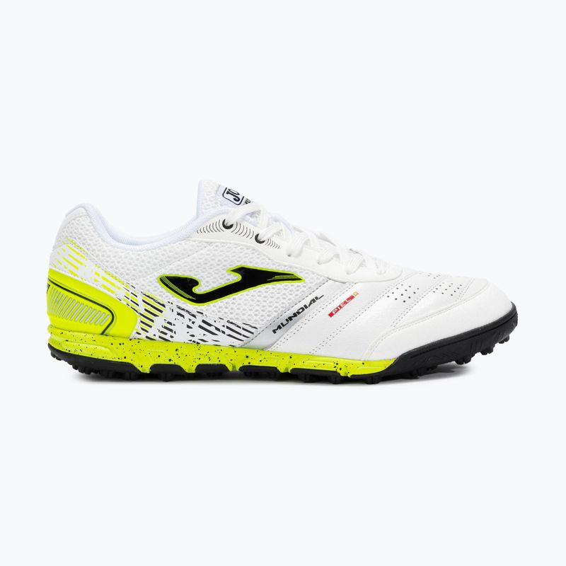 Кросівки футбольні чоловічі Joma Mundial TF white 8
