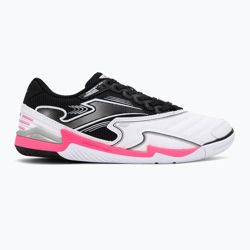 Кросівки футбольні чоловічі Joma Cancha IN white/black 2