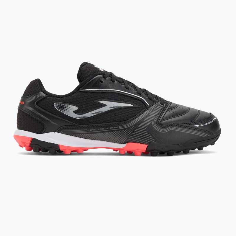 Кросівки футбольні чоловічі Joma Dribling TF black 2