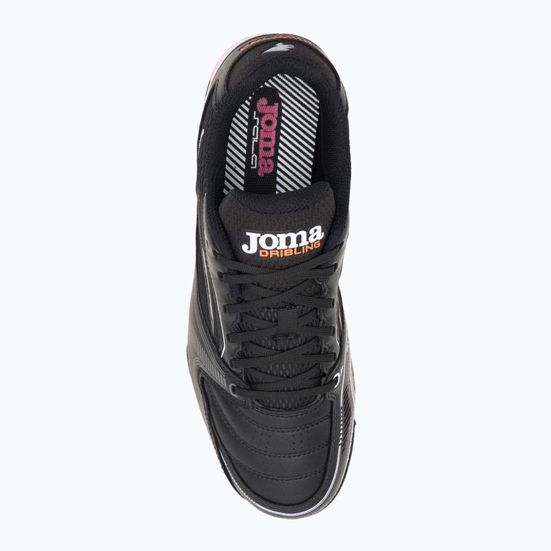 Кросівки футбольні чоловічі Joma Dribling TF black 5