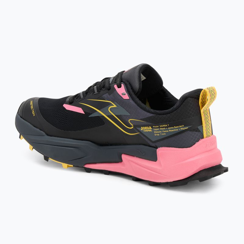 Кросівки для бігу жіночі Joma Sierra Lady black/pink 3
