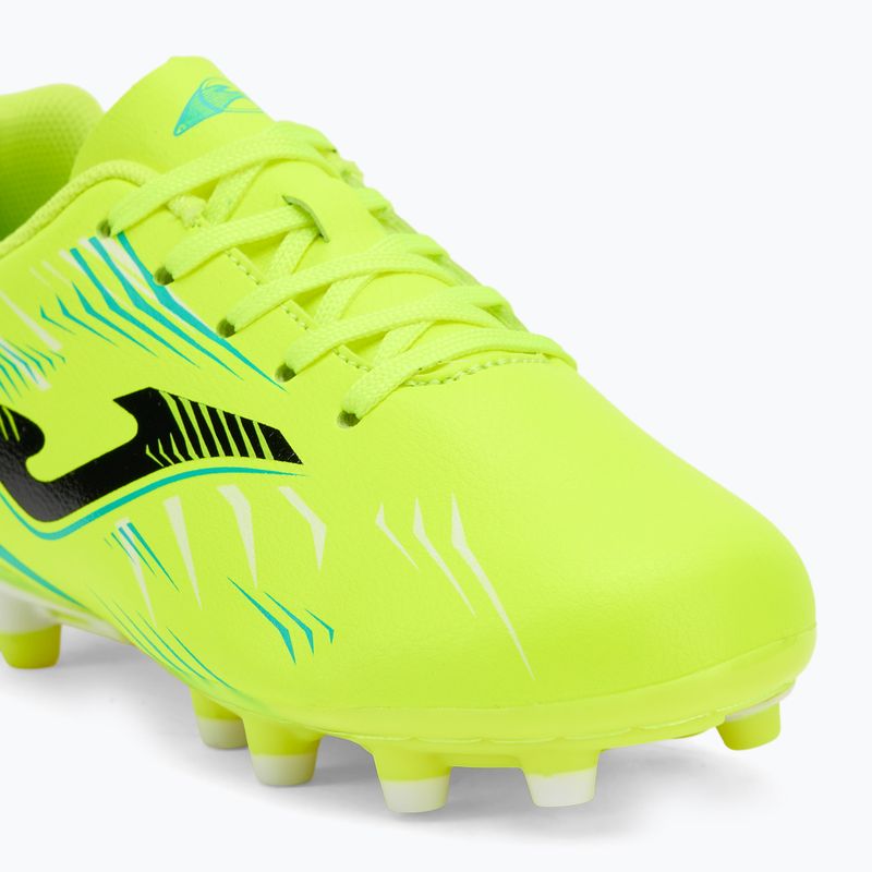 Кросівки футбольні дитячі Joma Propulsion Jr FG fluor yellow 7