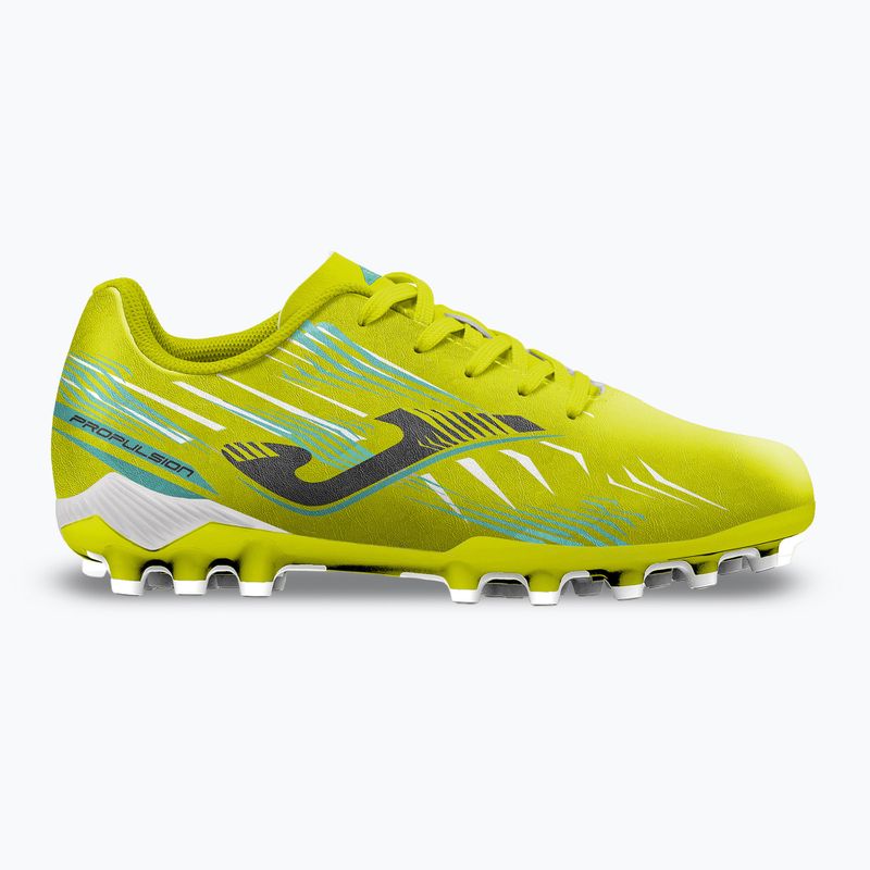 Кросівки футбольні дитячі Joma Propulsion Jr TF fluor yellow 8