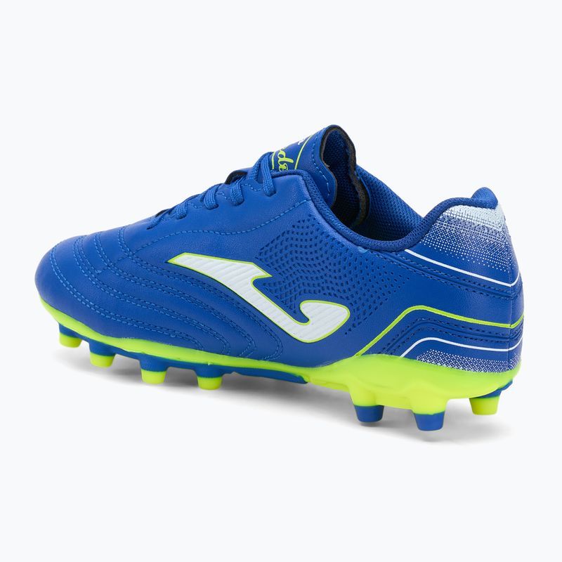 Кросівки футбольні дитячі Joma Toledo Jr FG royal blue 3