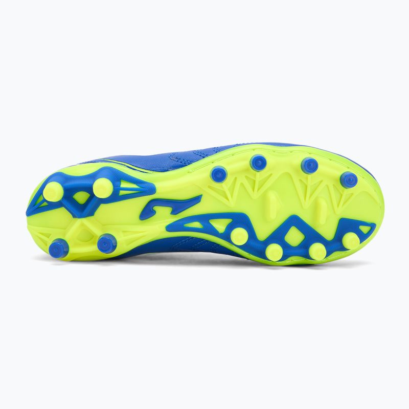 Кросівки футбольні дитячі Joma Toledo Jr FG royal blue 4