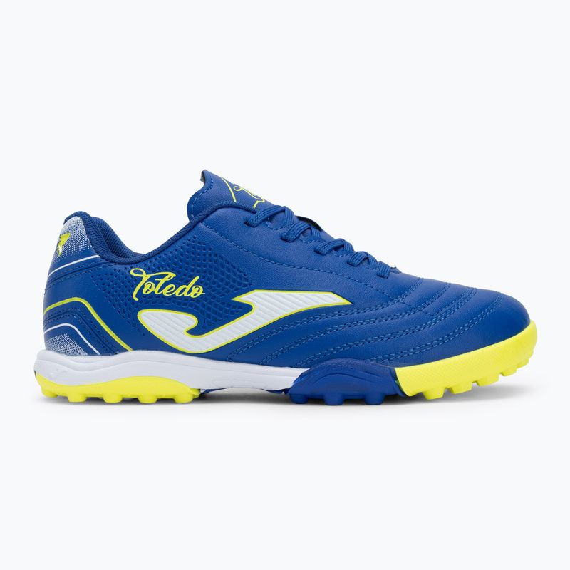 Кросівки футбольні дитячі Joma Toledo Jr TF royal blue 2