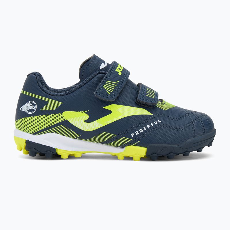 Кросівки футбольні дитячі Joma Powerful Jr TF navy blue 2
