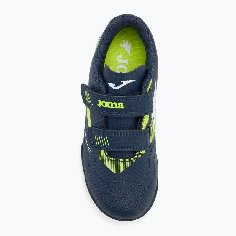Кросівки футбольні дитячі Joma Powerful Jr TF navy blue 5