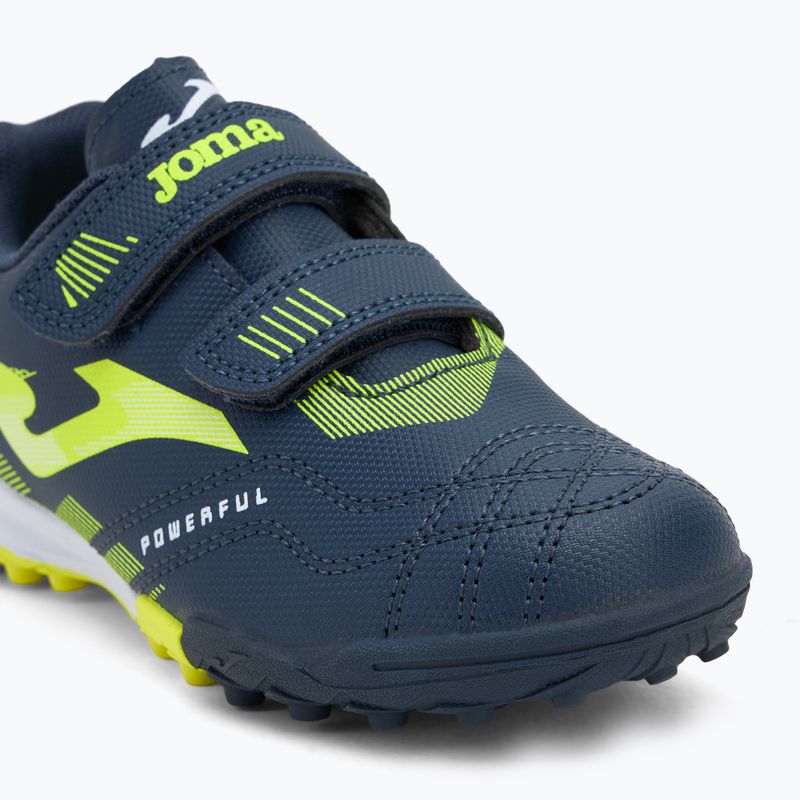 Кросівки футбольні дитячі Joma Powerful Jr TF navy blue 7