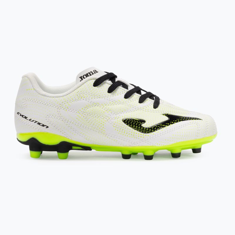 Кросівки футбольні дитячі Joma Evolution Jr IN white 8