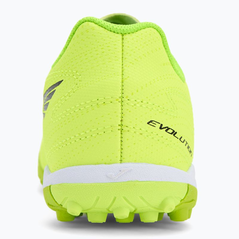 Кросівки футбольні дитячі Joma Evolution Jr TF fluor green 6