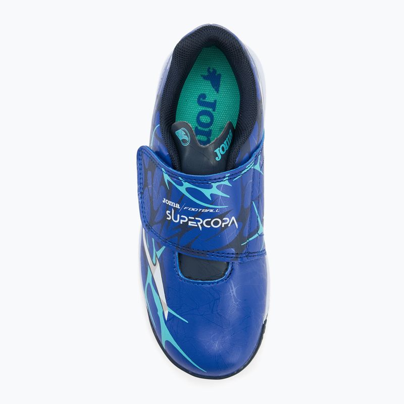 Кросівки футбольні дитячі Joma Super Copa Jr royal blue 5