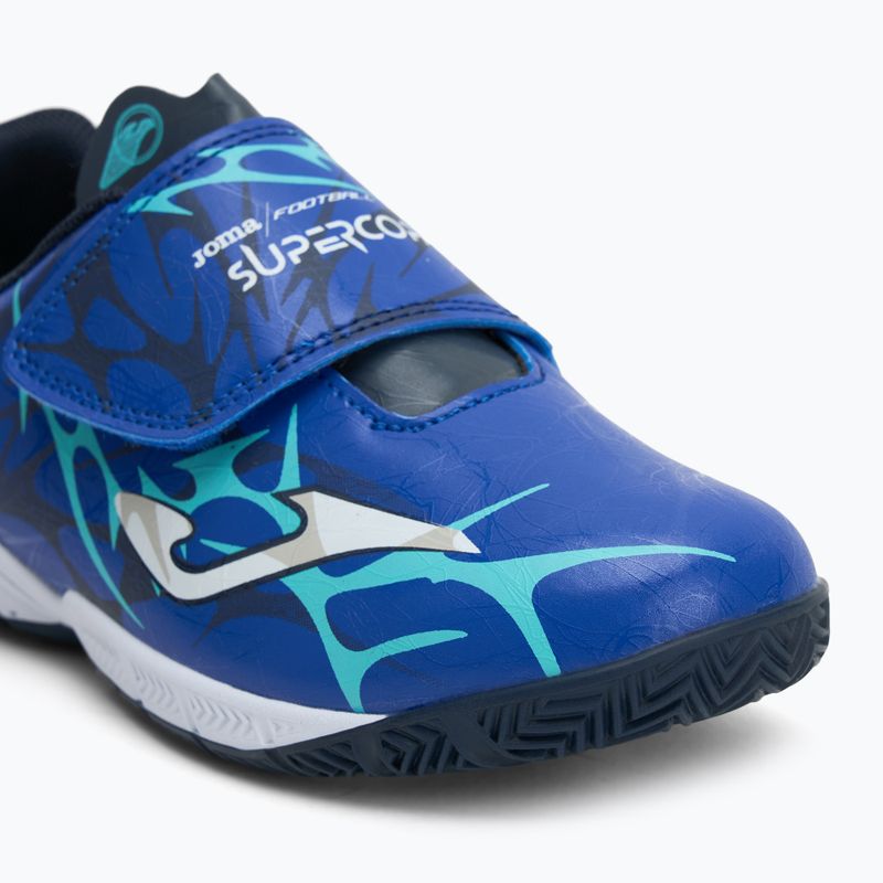 Кросівки футбольні дитячі Joma Super Copa Jr royal blue 7