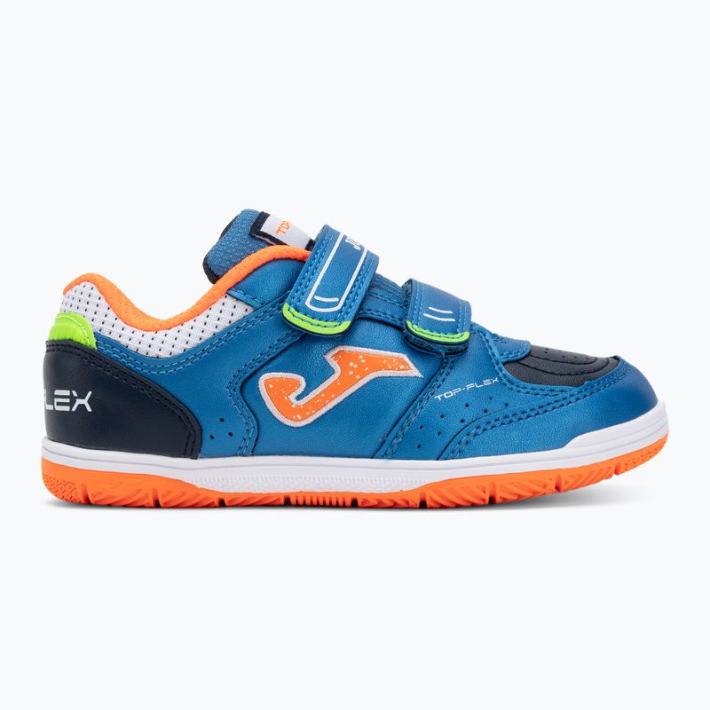 Кросівки футбольні дитячі Joma Top Flex Jr IN royal/blue 2