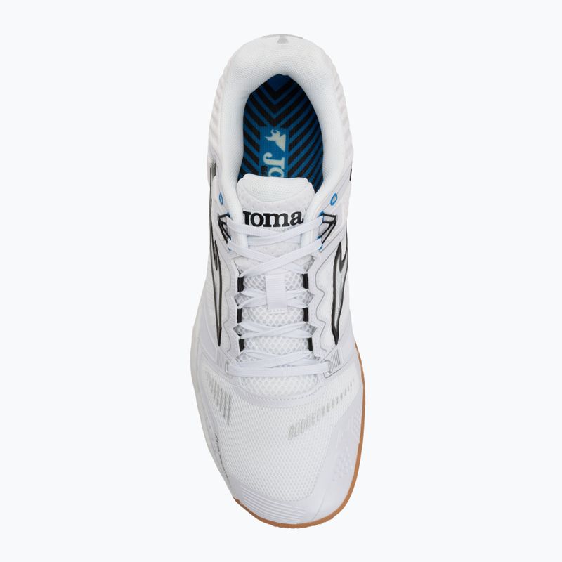 Кросівки для бадмінтону чоловічі Joma Netrush white 5