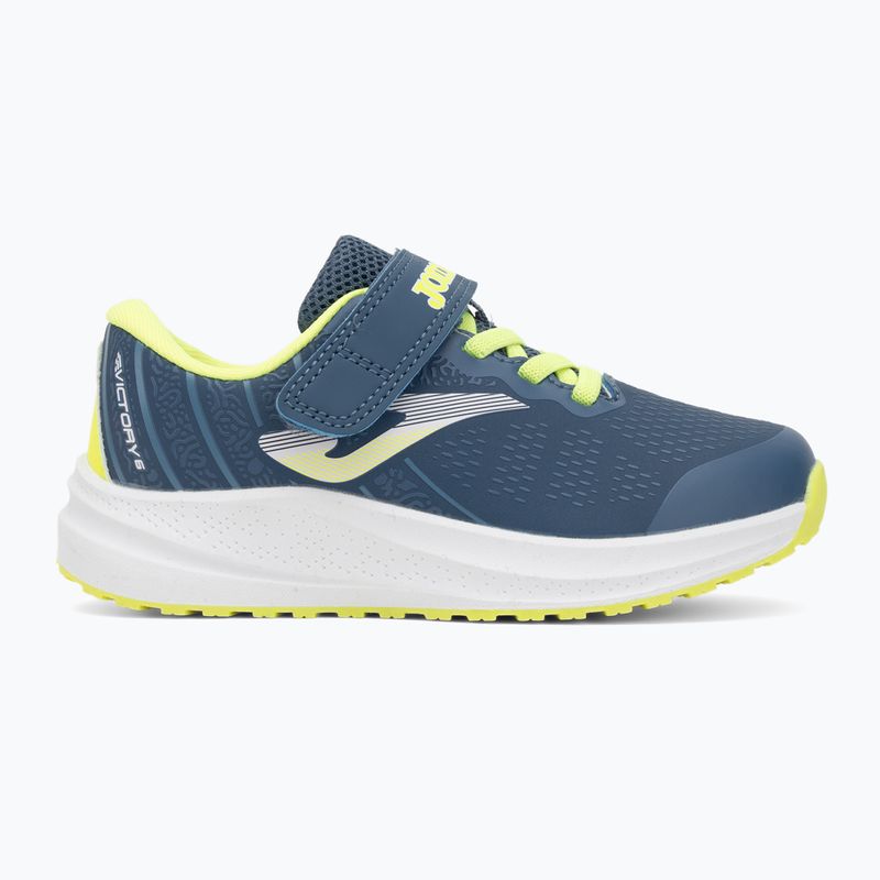 Кросівки для бігу дитячі Joma Victory Jr navy blue / yellow 2