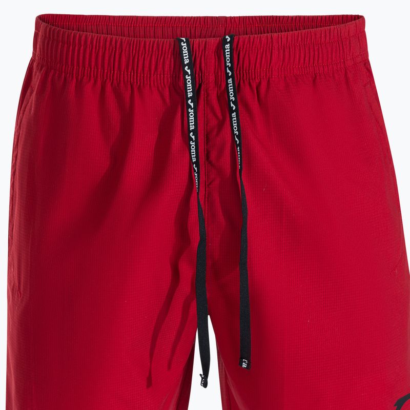 Шорти тенісні чоловічі Joma Challenge Bermuda burgundy 6