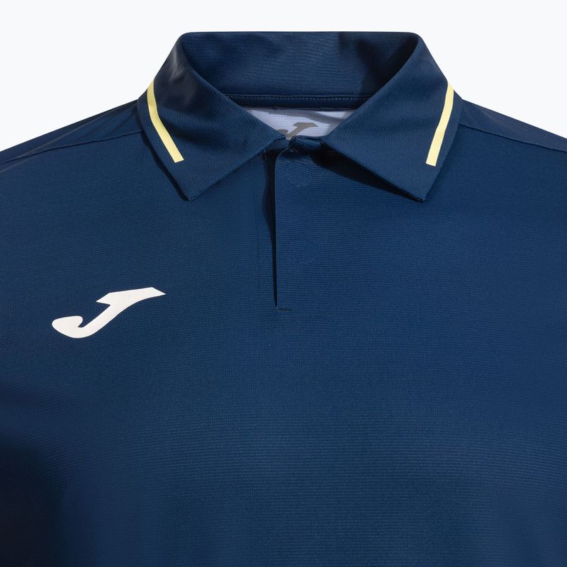 Футболка поло тенісна чоловіча Joma Challenge Lob Polo navy blue 4