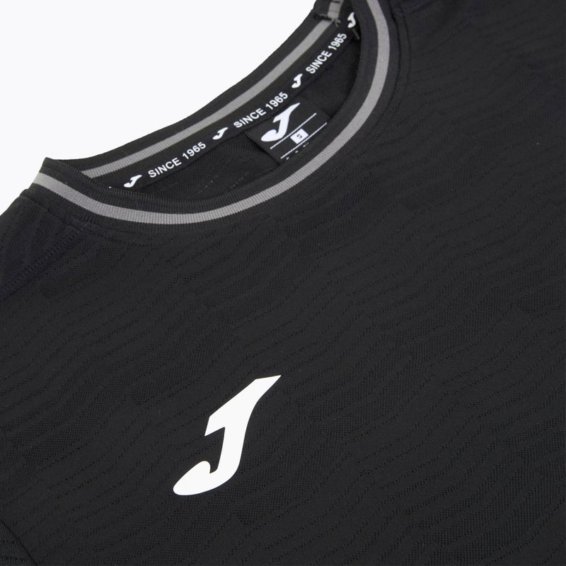 Футболка тенісна чоловіча Joma Smash black 3