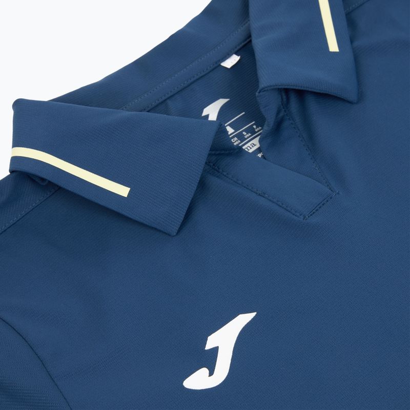 Жіноча тенісна футболка поло Joma Challenge Polo W navy blue 3