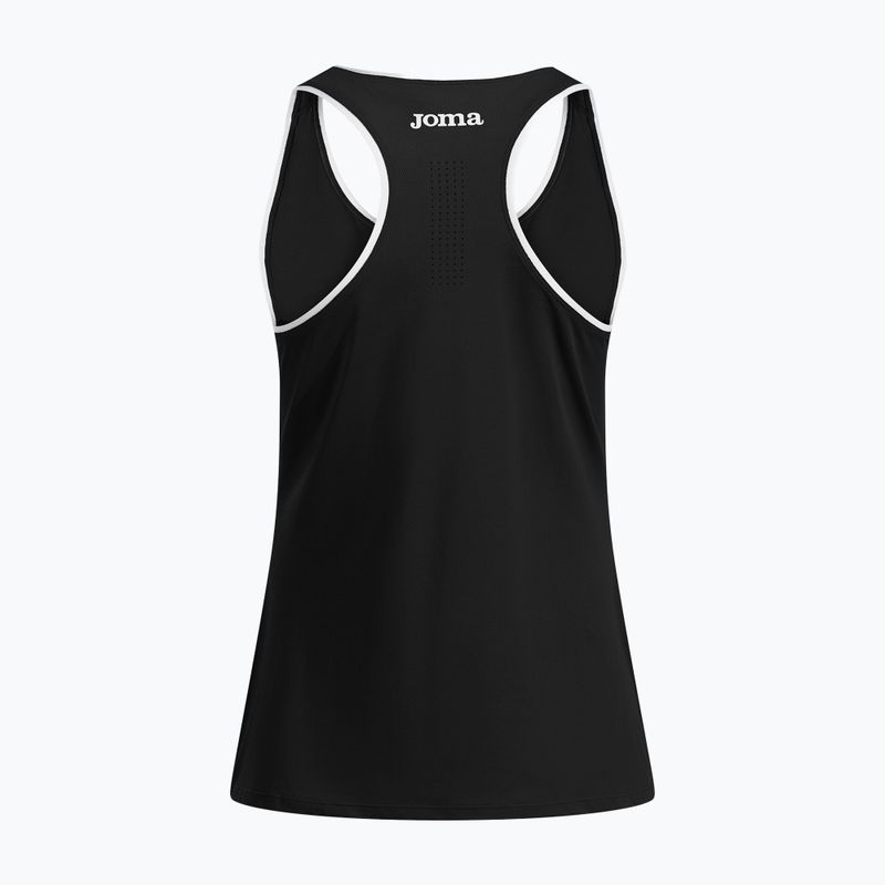 Футболка тенісна жіноча Joma Torneo Tank Top W black 2